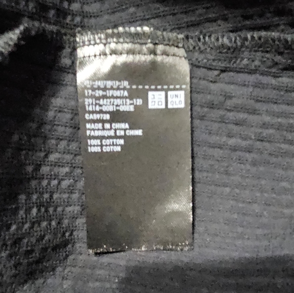 Black Uniqlo Longsleeve Dress - Picture 3 of 3